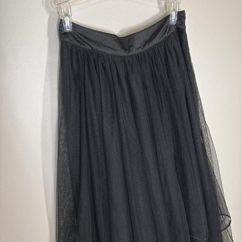 Free People Keep Me Tutu Maxi in Shell Sheer Tulle Skirt - Picture 7 of 15